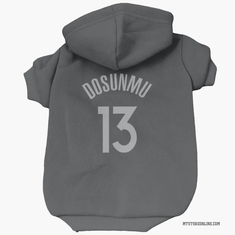 Ayo Dosunmu  Black Minnesota Timberwolves  Cat & Dog Pet Hoodie