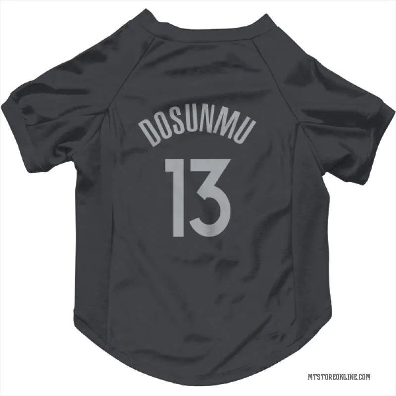 Ayo Dosunmu  Black Minnesota Timberwolves  Cat & Dog Pet Jersey