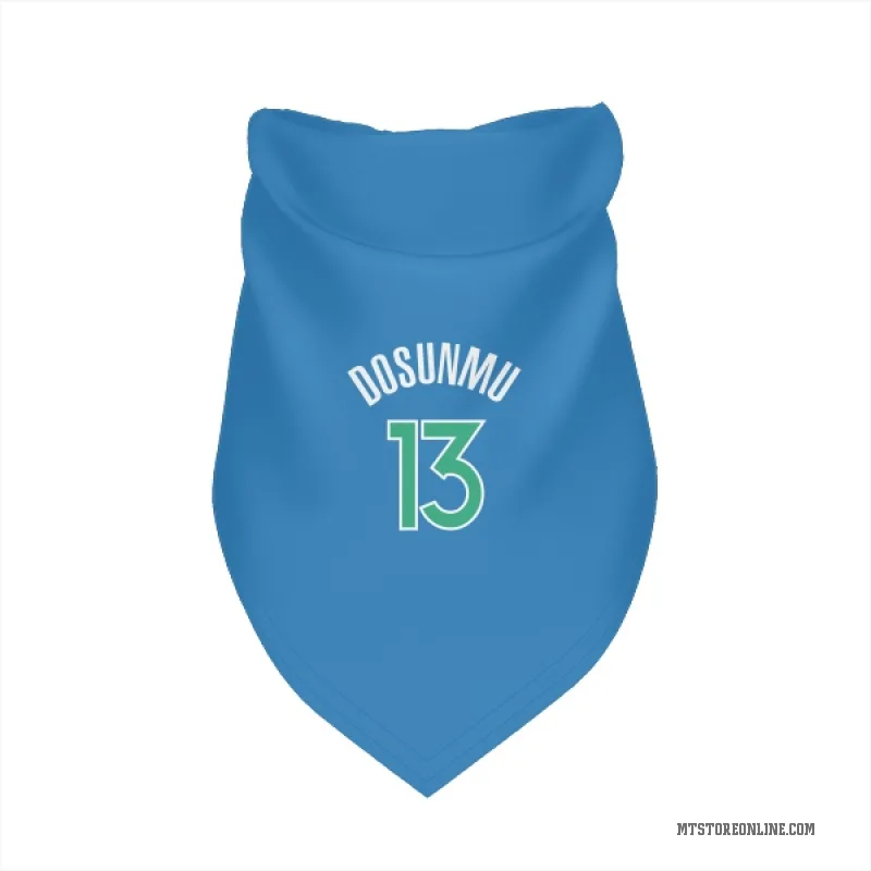 Ayo Dosunmu  Blue Minnesota Timberwolves  Cat & Dog Pet Bandana