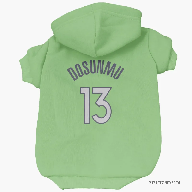 Ayo Dosunmu  Green Minnesota Timberwolves  Cat & Dog Pet Hoodie