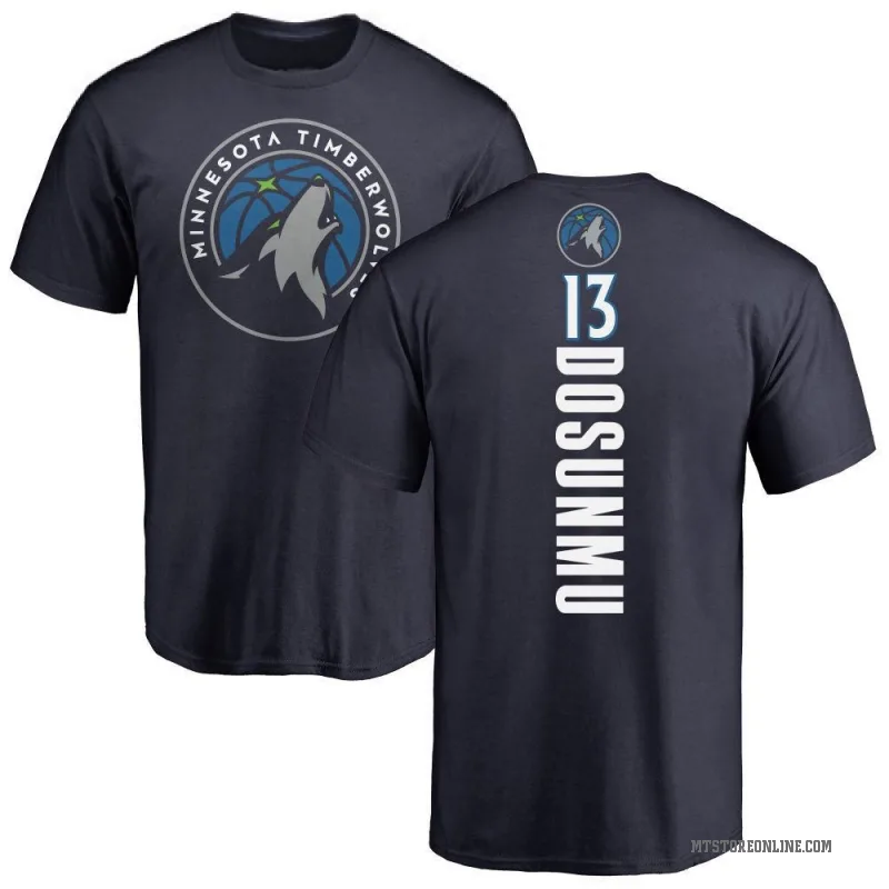Ayo Dosunmu Men's Navy Minnesota Timberwolves Backer T-Shirt