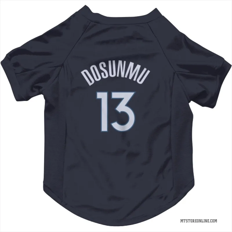 Ayo Dosunmu  Navy Minnesota Timberwolves  Cat & Dog Pet Jersey