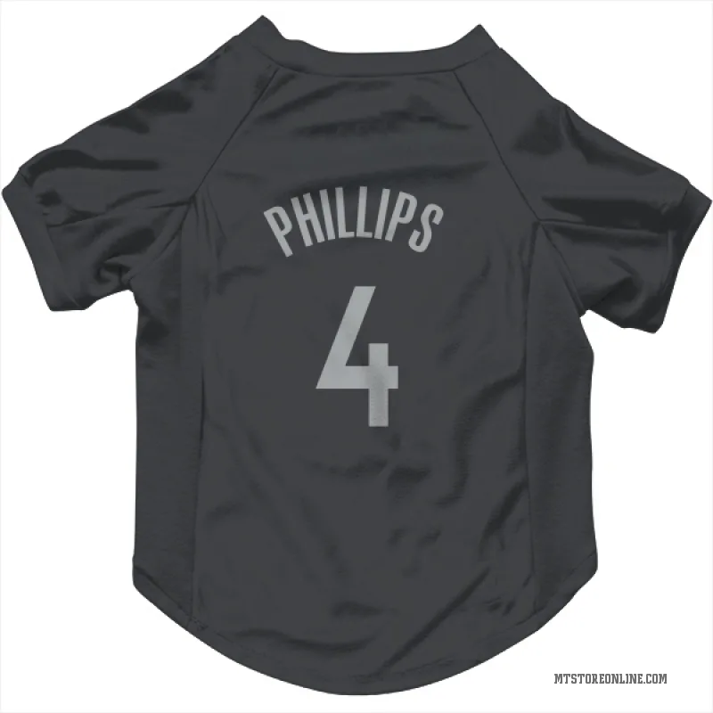 Julian Phillips  Black Minnesota Timberwolves  Cat & Dog Pet Jersey