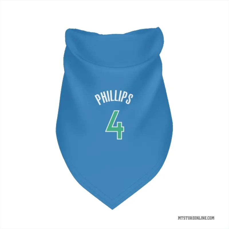 Julian Phillips  Blue Minnesota Timberwolves  Cat & Dog Pet Bandana
