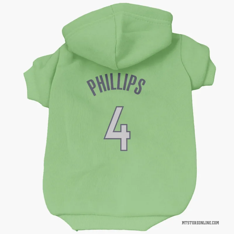 Julian Phillips  Green Minnesota Timberwolves  Cat & Dog Pet Hoodie