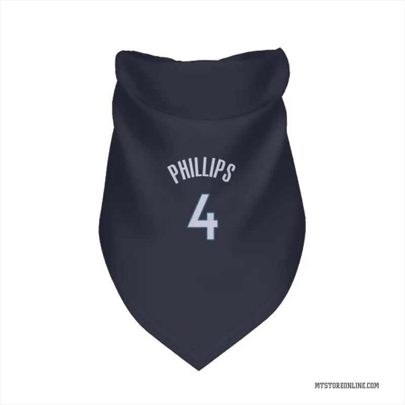 Julian Phillips  Navy Minnesota Timberwolves  Cat & Dog Pet Bandana