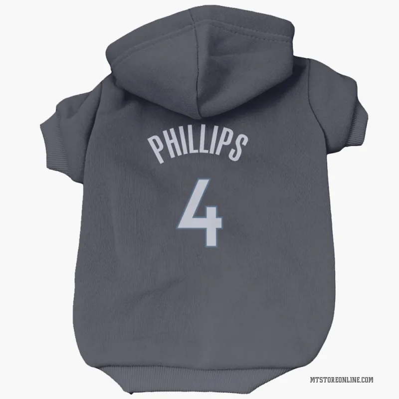 Julian Phillips  Navy Minnesota Timberwolves  Cat & Dog Pet Hoodie