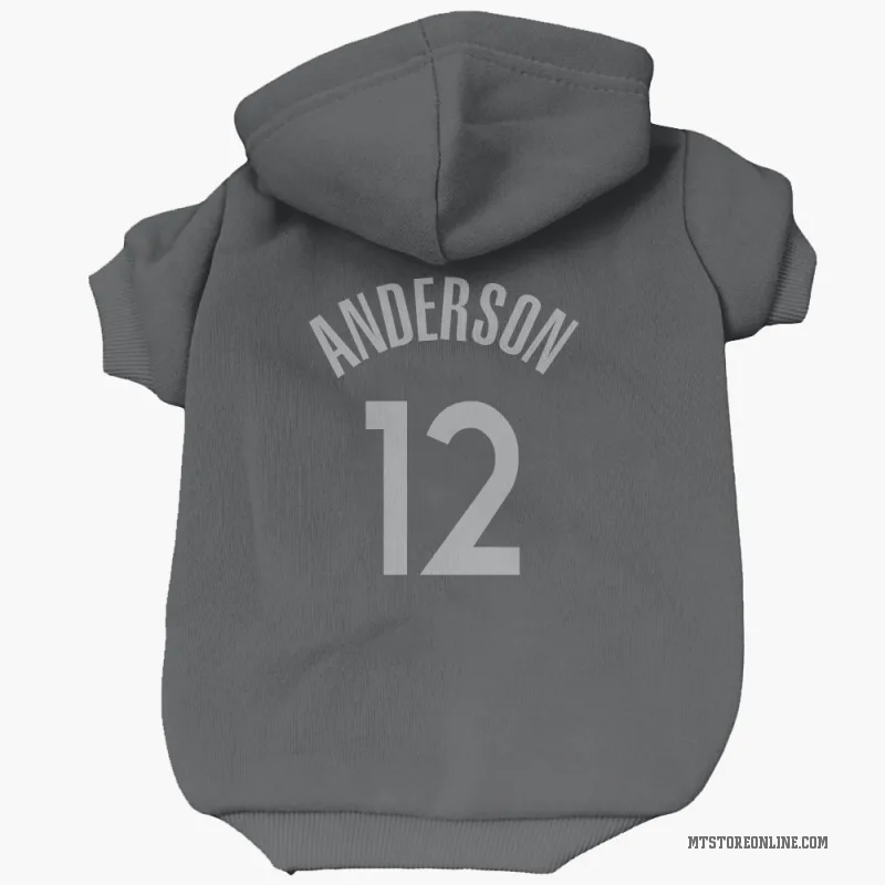 Kyle Anderson Black Minnesota Timberwolves Cat & Dog Pet Hoodie
