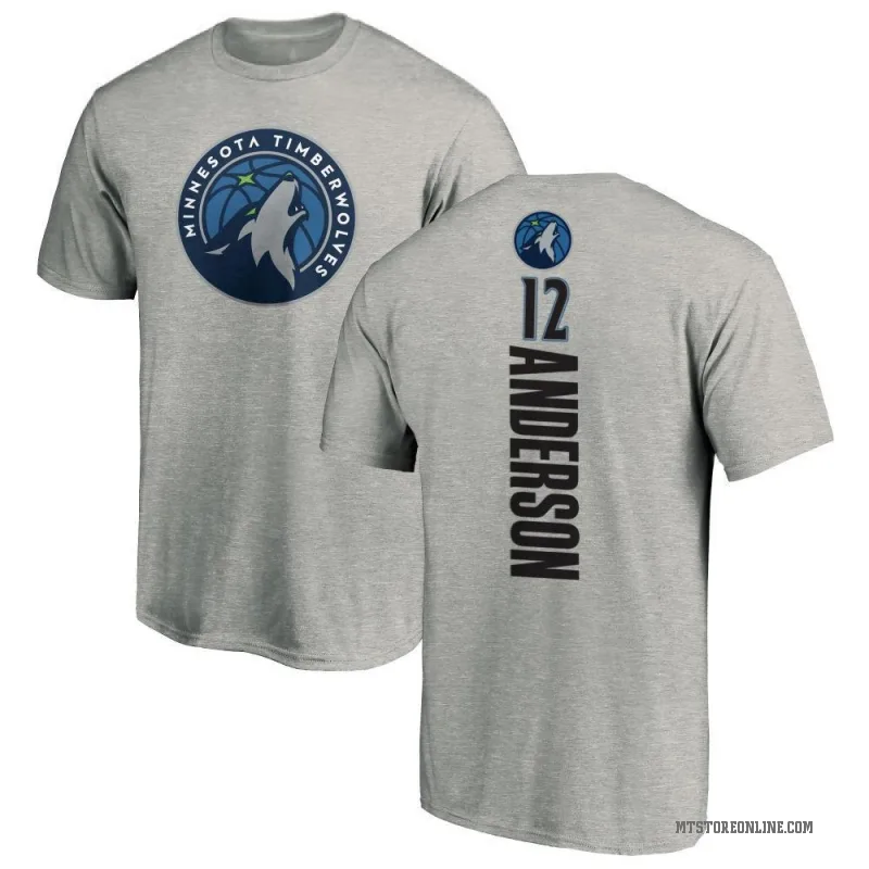 Kyle Anderson Men's Minnesota Timberwolves Ash Backer T-Shirt