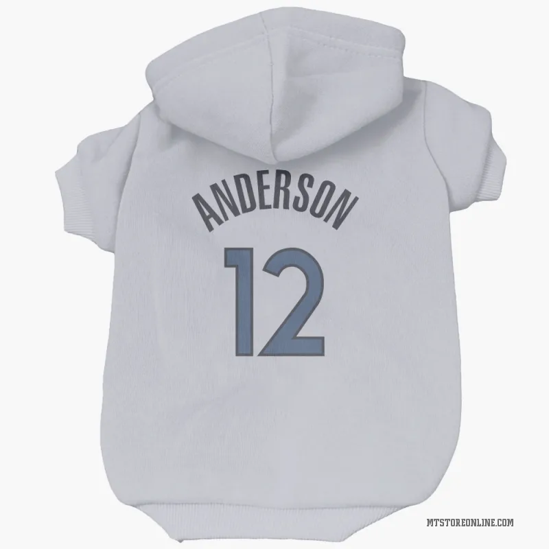Kyle Anderson  White Minnesota Timberwolves  Cat & Dog Pet Hoodie