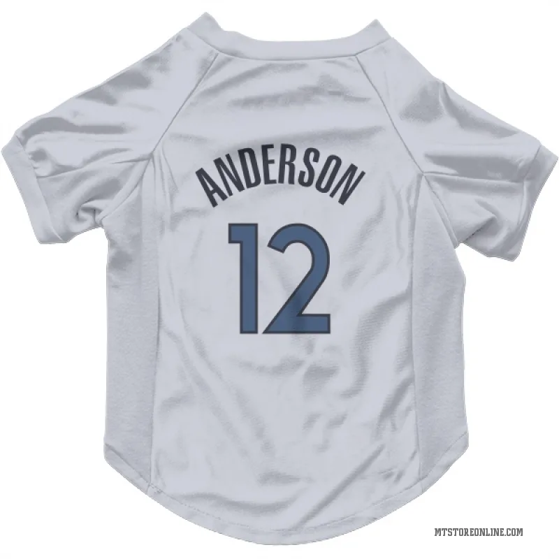 Kyle Anderson  White Minnesota Timberwolves  Cat & Dog Pet Jersey