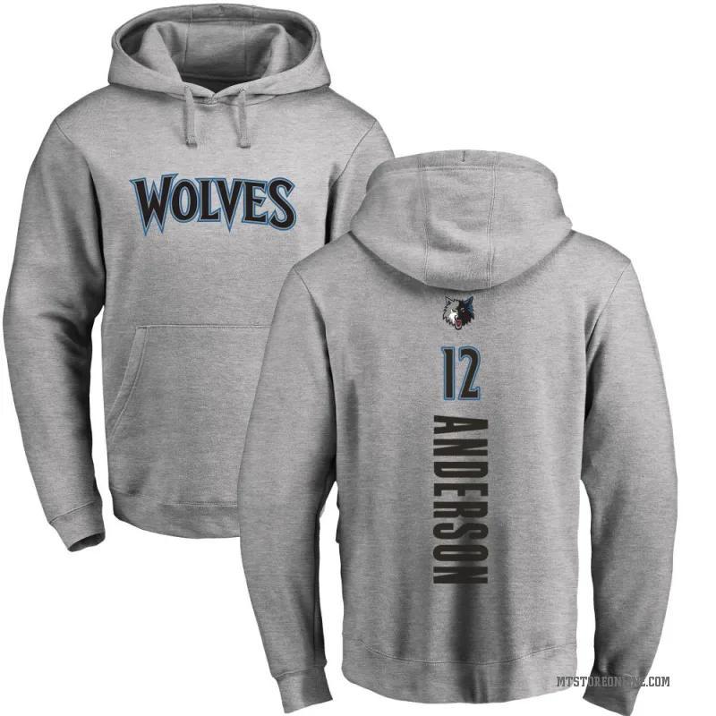Kyle Anderson Youth Minnesota Timberwolves Branded Ash Backer Pullover Hoodie