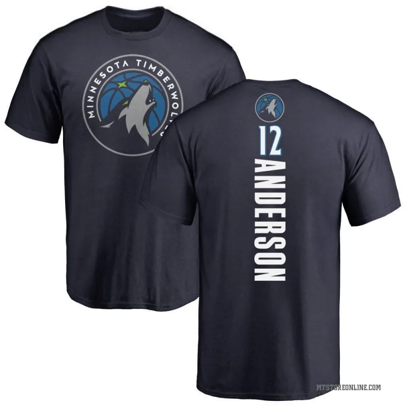Kyle Anderson Youth Navy Minnesota Timberwolves Backer T-Shirt