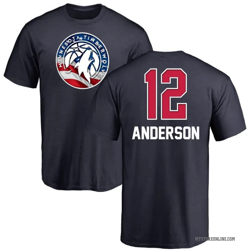 Kyle Anderson Youth Navy Minnesota Timberwolves Name and Number Banner Wave T-Shirt